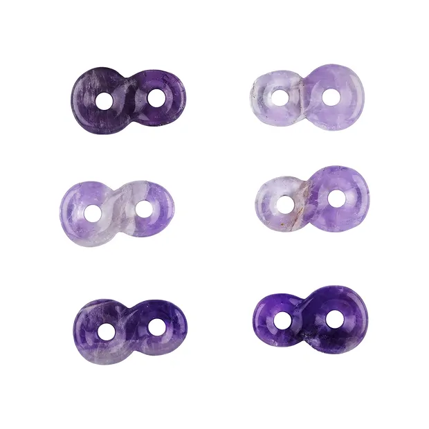 Partie de collier "Infinity" améthyste, 4cm | Marco Schreier