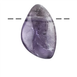 0401298203 Freeform Amethyst B drilled, 3.5 - 4.5cm | wholesaler gems & healing stones