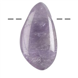 0401298204 Ametista a forma libera B forata, 4,5 - 5,0 cm | Marco Schreier