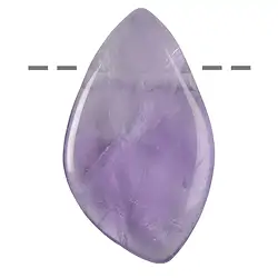 0401298208 Freeform Amethyst A drilled, 4.0 - 4.5cm | wholesaler gems & healing stones