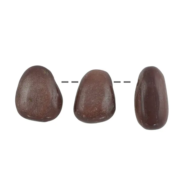 Trommelstein Viridin gebohrt | Mineralienhandel Edelsteine, Heilsteine & Schmuck