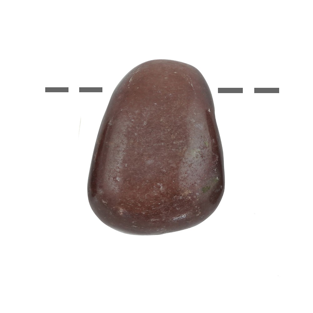 Trommelstein Viridin gebohrt | Mineralienhandel Edelsteine, Heilsteine & Schmuck