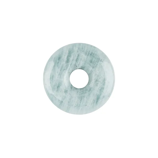 Donut Aquamarine, 28-32mm | Schreier - wholesaler gems, healing stones & jewelry