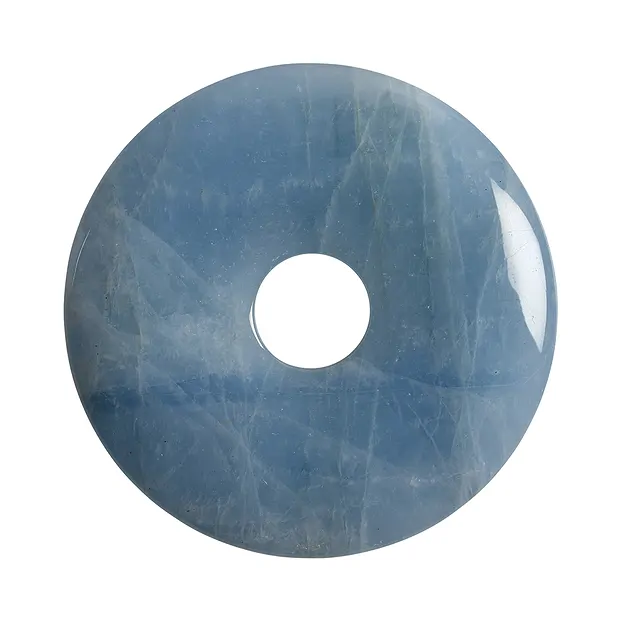 Aguamarina donut, 50 - 55mm | piedras preciosas, piedras curativas y joyería