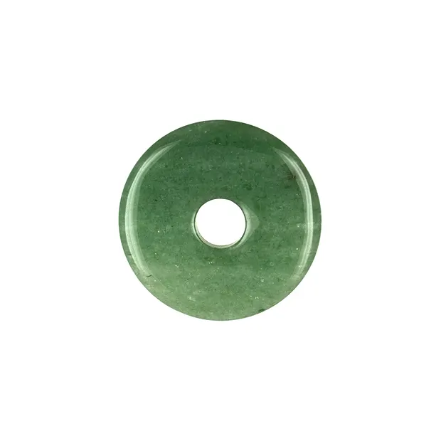 Avventurina a ciambella (verde), 30 mm | grossista gemme e pietre curative