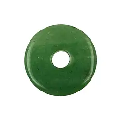 0403100400 Donut aventurina (verde), 40mm | piedras preciosas, piedras curativas y joyería