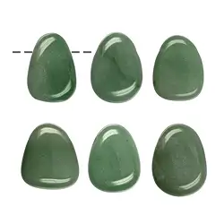 0403193002 Trommelstein Aventurin gebohrt | Großhändler Edelsteine, Heilsteine & Schmuck