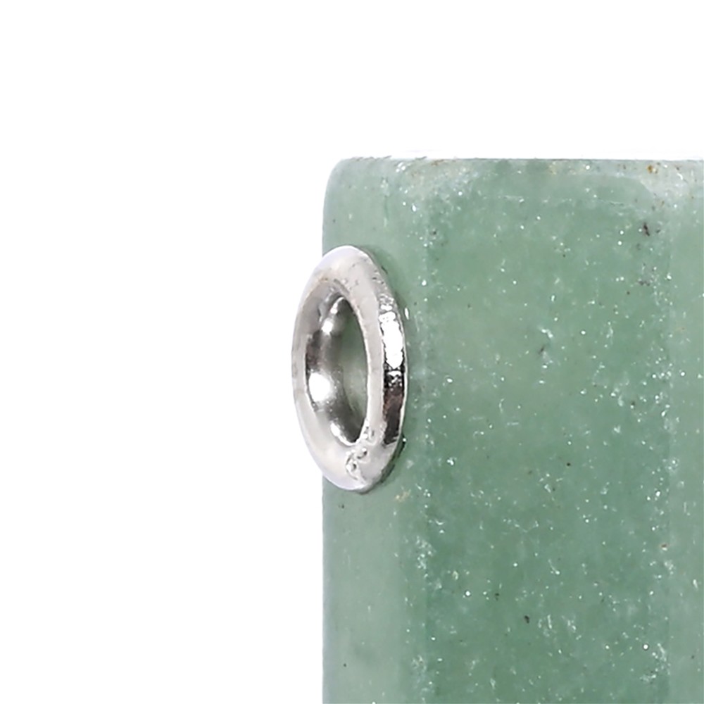 Aventurine à pointe percée, 4,0 x 1,0 cm, rhodié | Marco Schreier