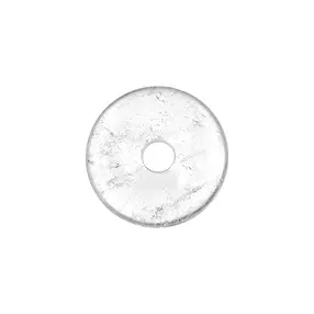 Cristal de roca Donut, 30 mm | piedras preciosas, piedras curativas y joyería