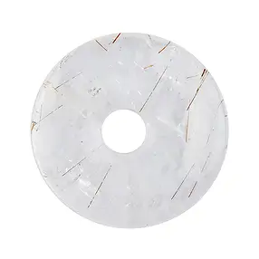 Donut Bergkristall, 50mm | Schreier Großhändler Edelsteine, Heilsteine & Schmuck