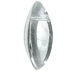 0403593245 Navette Cristal de roca taladrado, 4,5cm | Marco Schreier
