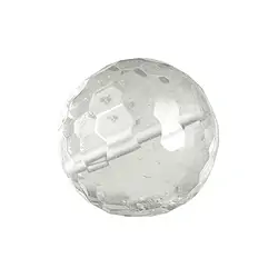 0403593412 Faceted Rock Crystal sphere, drilled, 12mm | wholesaler gems & healing stones