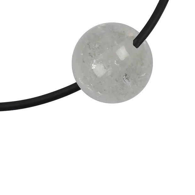 Kugel Bergkristall gebohrt, 25mm, 4mm-Bohrung | Edelsteine, Heilsteine & Schmuck