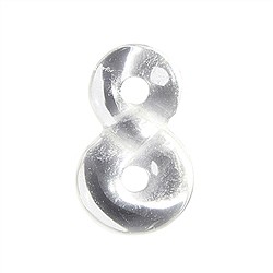0403596029 Partie de collier "Infinity" Cristal de roche, 4cm | Marco Schreier