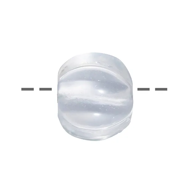 Bola de Cristal de roca grabada taladrada, 16mm, agujero de 2,5mm | Marco Schreier