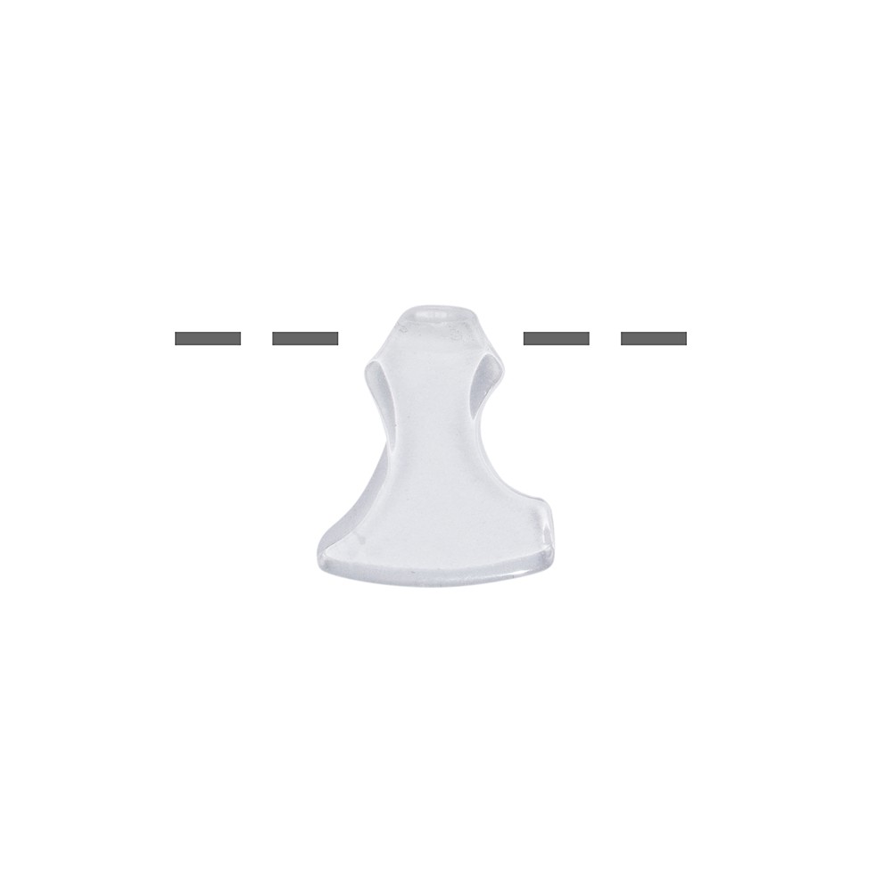 Axt Bergkristall gebohrt, 2,3cm | Großhändler Edelsteine, Heilsteine & Schmuck