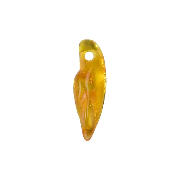 Tumbled Stone Amber front drilled, 2,5 - 3,0cm | gems, healing stones & jewelry