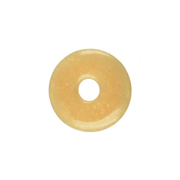 Donut Calcite (orange), 30mm | wholesale supplier gems, healing stones & jewelry