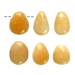 0404293002 Pierre roulée calcite (orange) percée | Marco Schreier