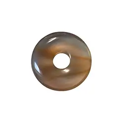 0404300300 Donut Carneol (gebr.), 30mm | Mineralien-Handel Edelsteine, Heilsteine & Schmuck