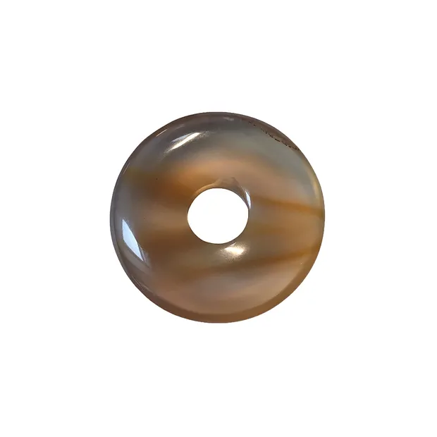 Donut Carneol (gebr.), 30mm | Mineralien-Handel Edelsteine, Heilsteine & Schmuck