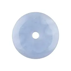 0404500500 Donut Chalcedon (blau), 50mm | Mineralienhandel Edelsteine, Heilsteine & Schmuck