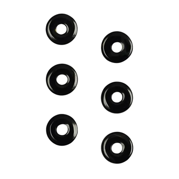 Donut Onyx (gef.), 15mm (6 St./VE) | Großhandel Edelsteine, Heilsteine & Schmuck