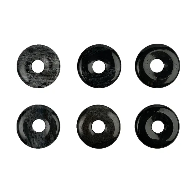 Donut Onyx (gef.), 30mm | Schreier Großhändler Edelsteine, Heilsteine & Schmuck