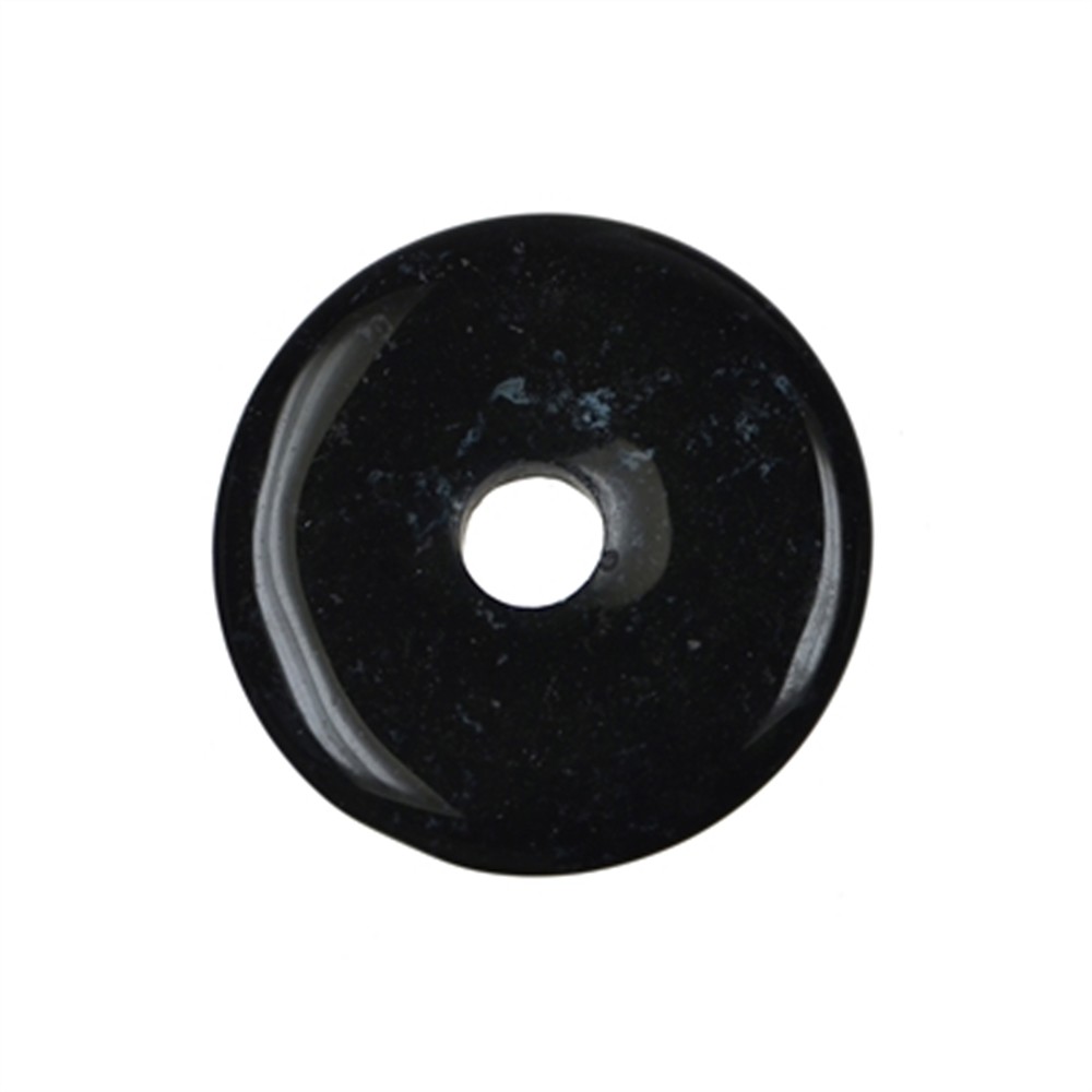 Donut Onyx (gef.), 40mm | Schreier Großhändler Edelsteine, Heilsteine & Schmuck