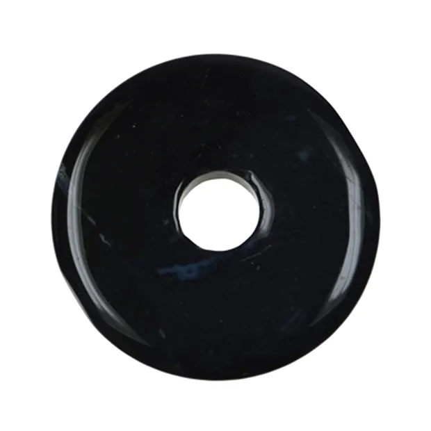 Donut Onyx (gef.), 50mm | Schreier Großhändler Edelsteine, Heilsteine & Schmuck