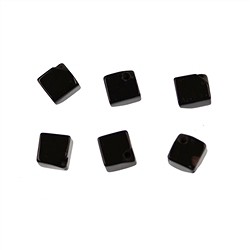 0404690110 Cube Onyx (naturel) perc&#xE9; en diagonale, 10mm | Marco Schreier