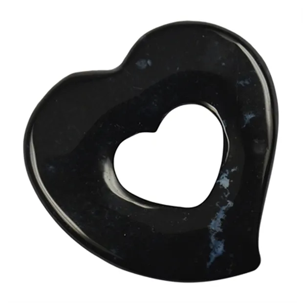 Rainure laterale "coeur à coeur" Onyx (teintée), 5,0cm | Marco Schreier