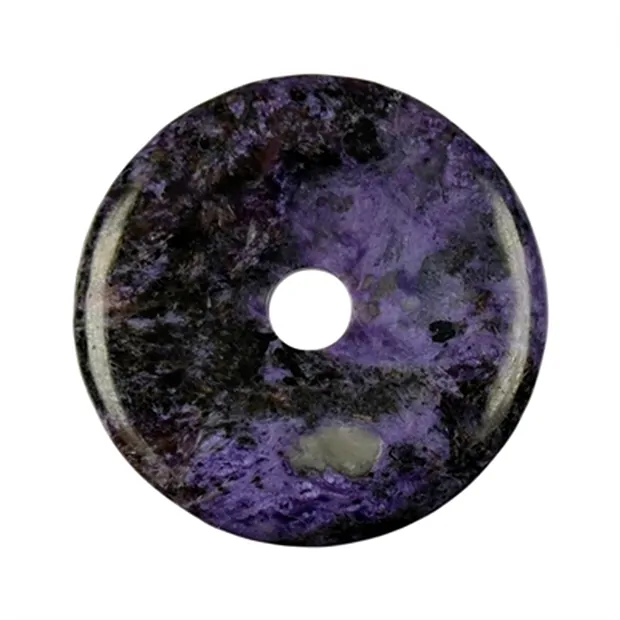 Donut Charoïte A, 50mm | Pierres précieuses, pierres thérapeutiques & bijoux