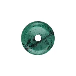 0405100302 Donut Chrysocoll (stab.) 30mm | Großhändler Edelsteine, Heilsteine & Schmuck