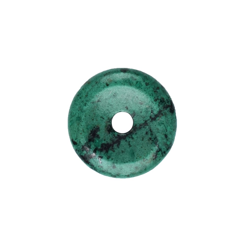 Donut chrysocolla (stab.) 30mm | minerals trade - gems, healing stones & jewelry
