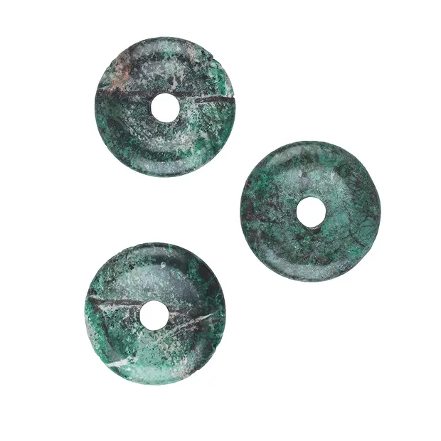 Donut chrysocolla (stab.) 40mm | minerals trade - gems, healing stones & jewelry