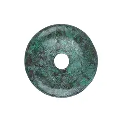 0405100400 Donut Chrysocoll (stab.) 40mm | Großhändler Edelsteine, Heilsteine & Schmuck