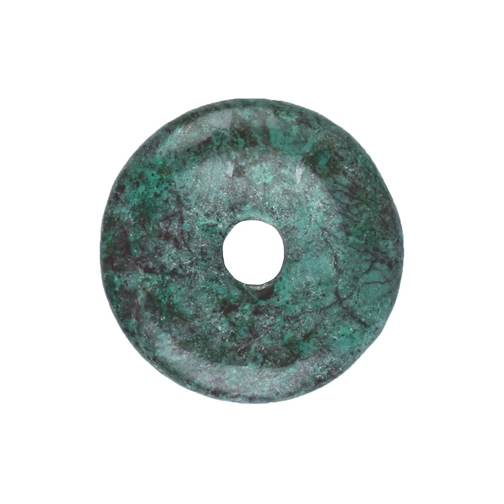 Donut chrysocolla (stab.) 40mm | minerals trade - gems, healing stones & jewelry