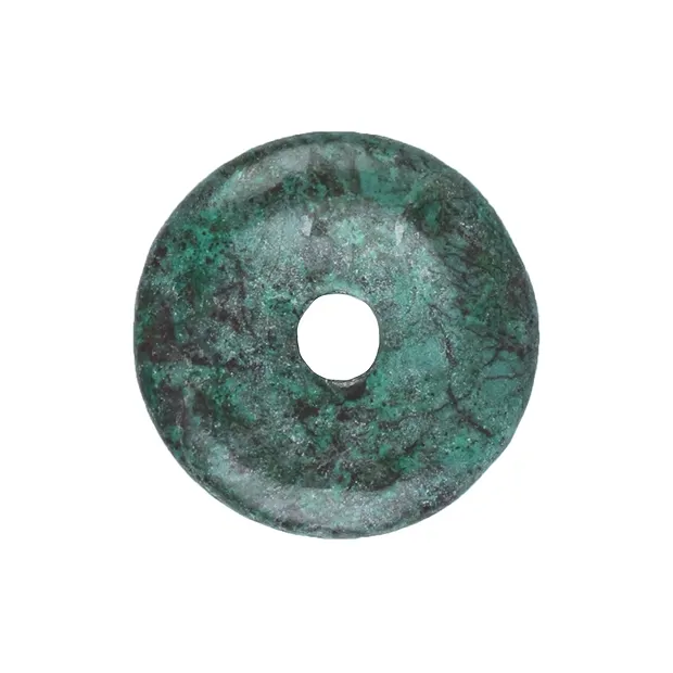Donut chrysocolla (stab.) 40mm | minerals trade - gems, healing stones & jewelry