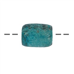 0405193214 Tonneau Chrysocolle A (stab.) percé, 1,2 - 1,8cm | Marco Schreier