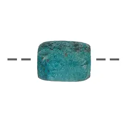 0405193214 Tonneau Chrysocolle A (stab.) percé, 1,2 - 1,8cm | Marco Schreier