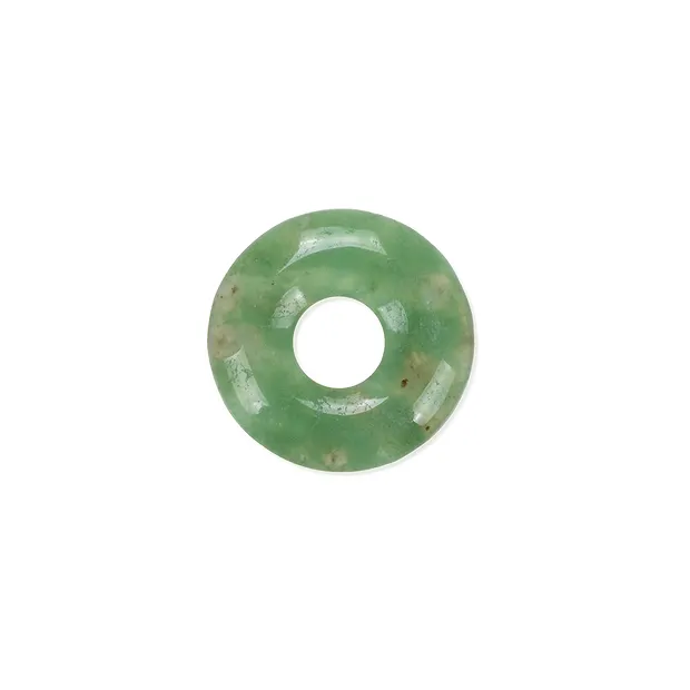 Chrysoprase donut, 23-27mm | minerals wholesale - gems, healing stones & jewelry