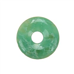 0405200300 Crisoprasa donut, 28 - 32 mm | piedras preciosas, piedras curativas y joyería