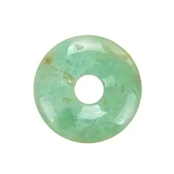 0405200350 Donut Chrysopras, 33 - 37mm | Mineralien-Handel Edelsteine, Heilsteine & Schmuck