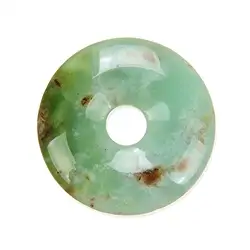 0405200400 Crisoprasa donut, 38 - 42 mm | piedras preciosas, piedras curativas y joyería