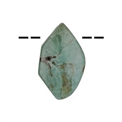 0405295803 Freeform Chrysopras B gebohrt, 3,0 - 3,5cm | Edelsteine, Heilsteine & Schmuck