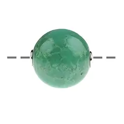 0405296620 Boule à bijoux Chrysoprase 20mm, rhodié | Marco Schreier