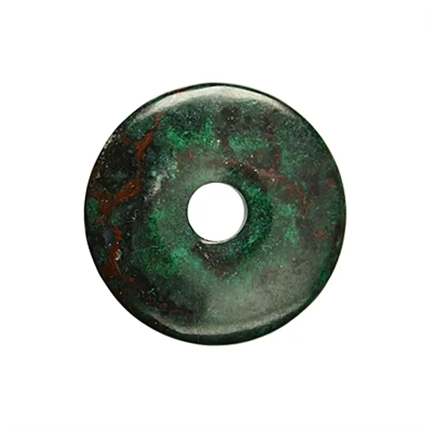 Cuprite crisocolla a ciambella, 40 mm | grossista gemme e pietre curative