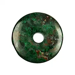 0405600450 Cuprite crisocolla a ciambella, 45 mm | grossista gemme e pietre curative