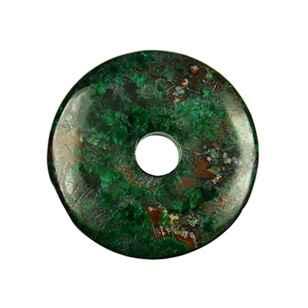 Cuprite crisocolla a ciambella, 45 mm | grossista gemme e pietre curative